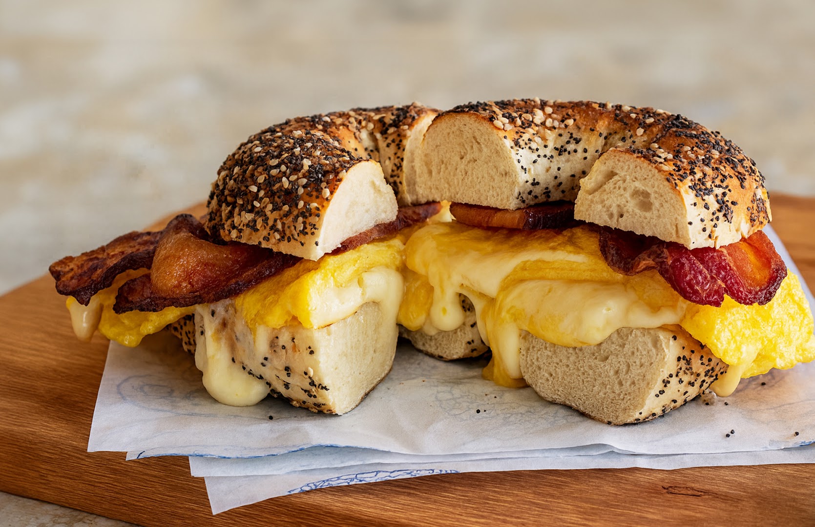 Spread Bagelry: high quality appetizing food photo