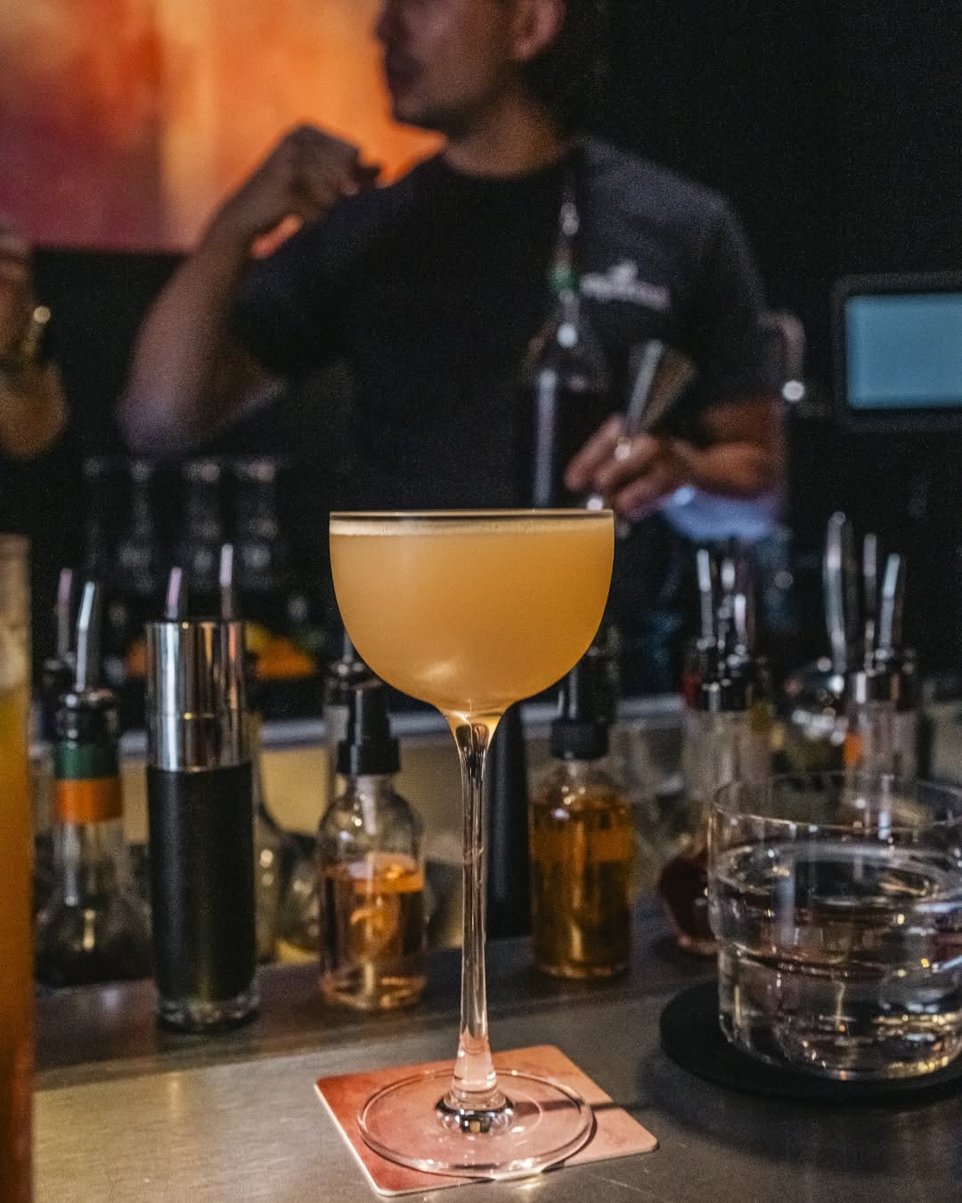Konbini: professional cocktail and bar atmosphere