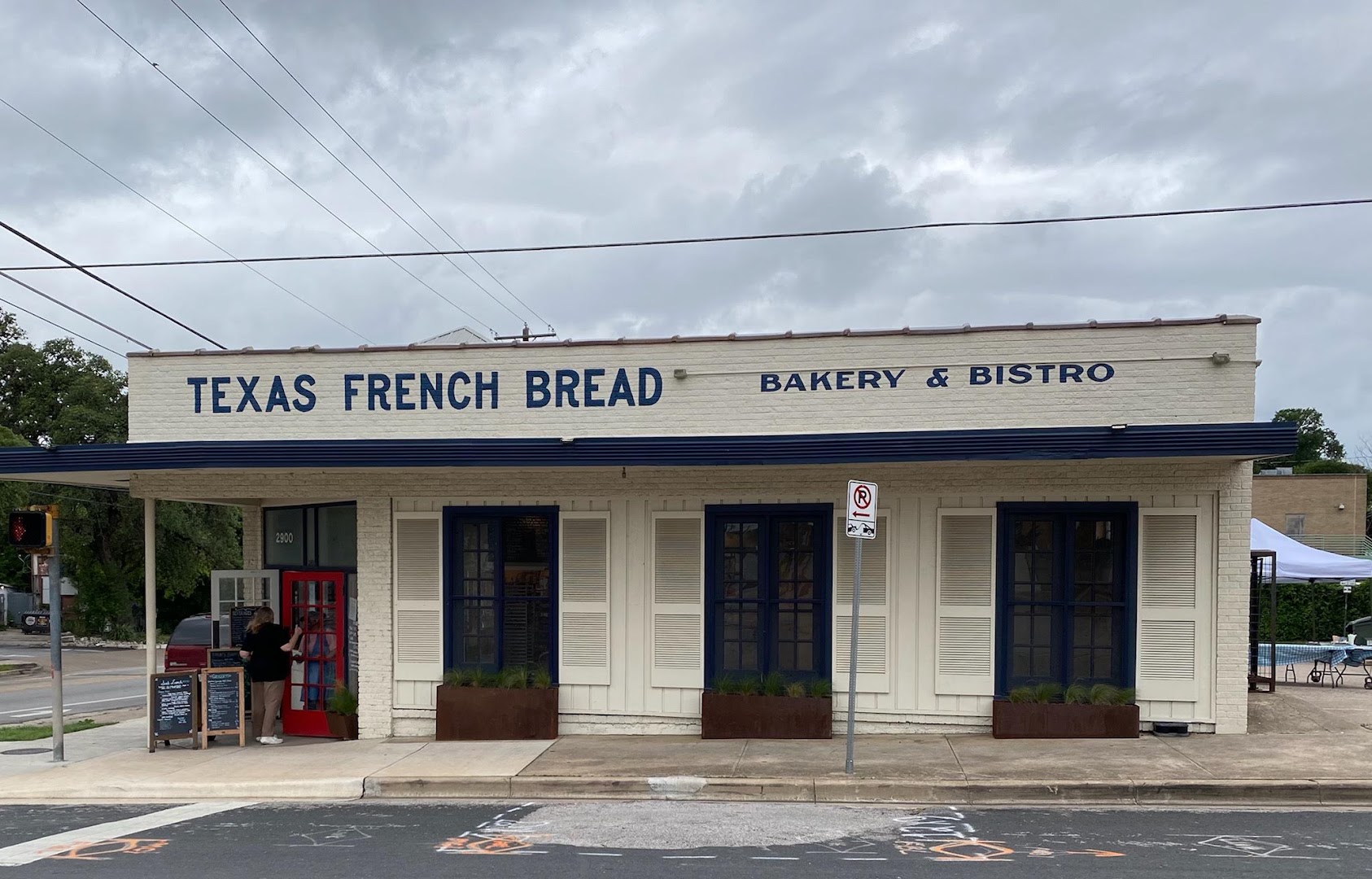 Texas French Bread: clear exterior shot of venue