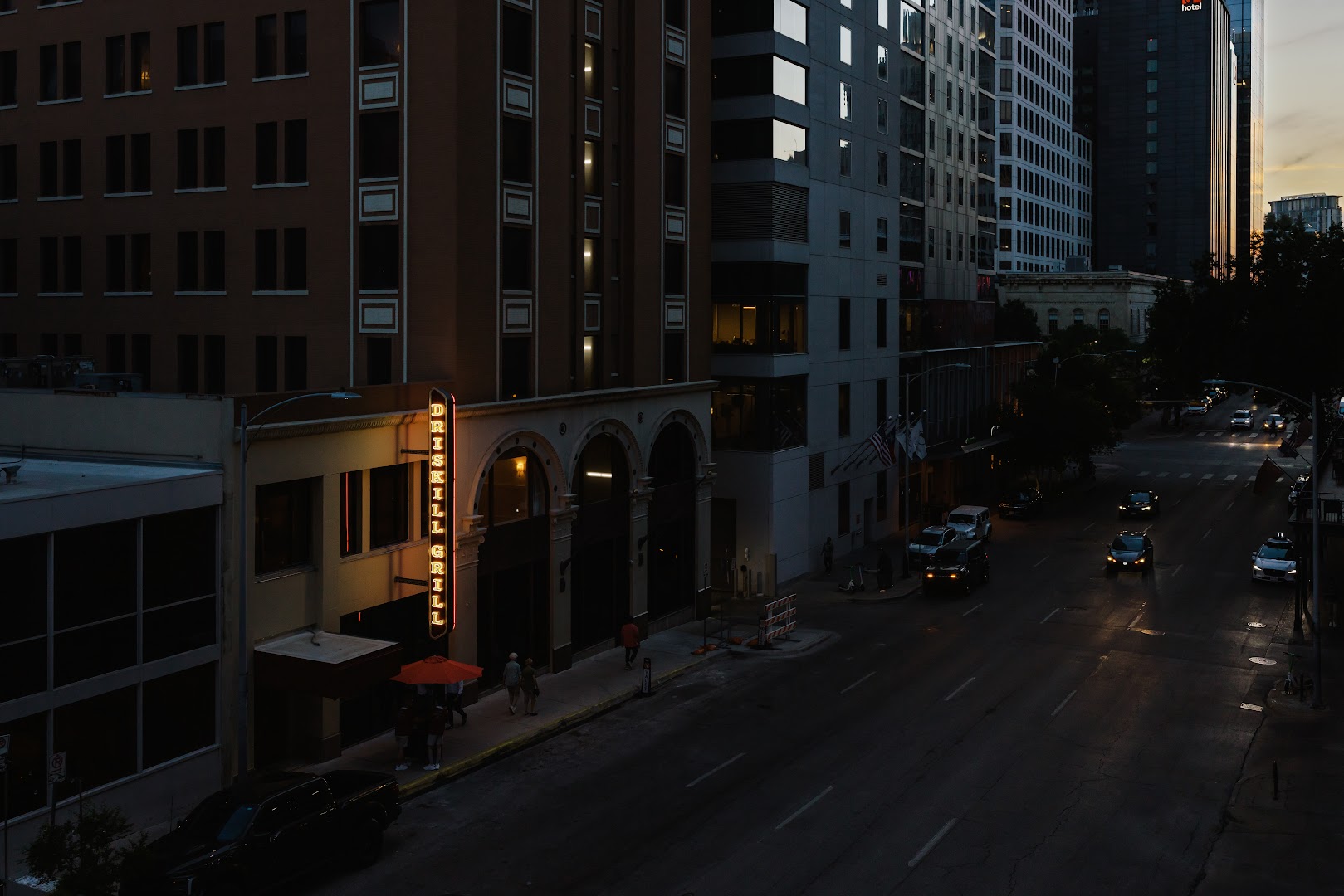The Driskill Grill: clear exterior shot of venue