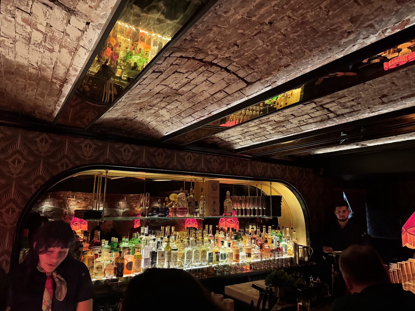 Extra Dirty Cocktail Club: atmospheric shot of bar interior