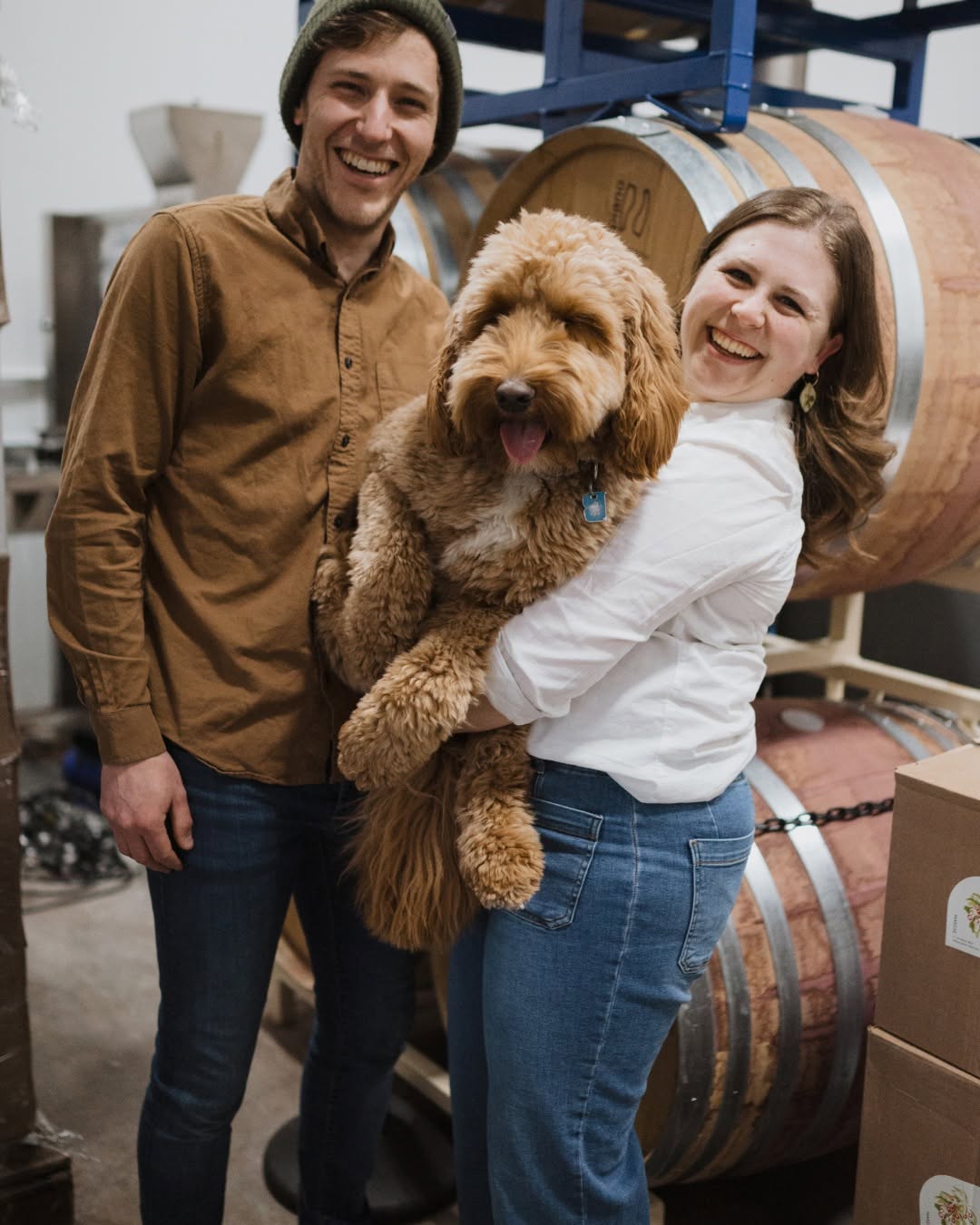 Marzae Wine: friendly atmosphere with staff members