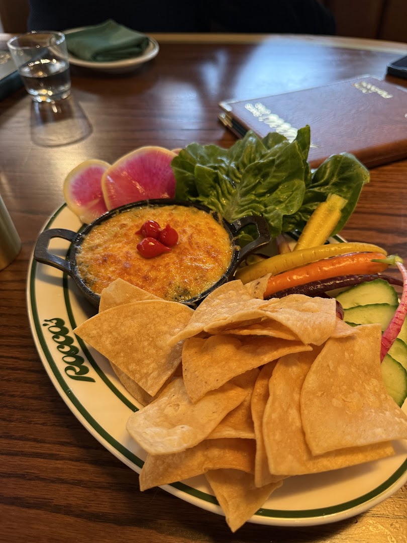 Rocco's Sports & Rec: appetizing food photo with branding
