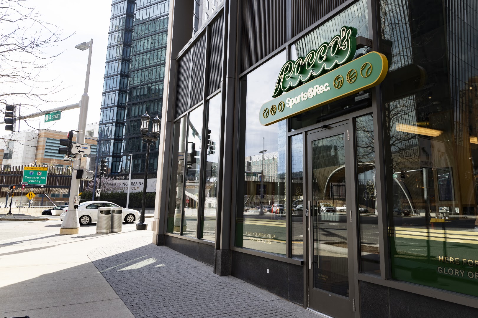 Rocco's Sports & Rec: clear exterior shot of venue