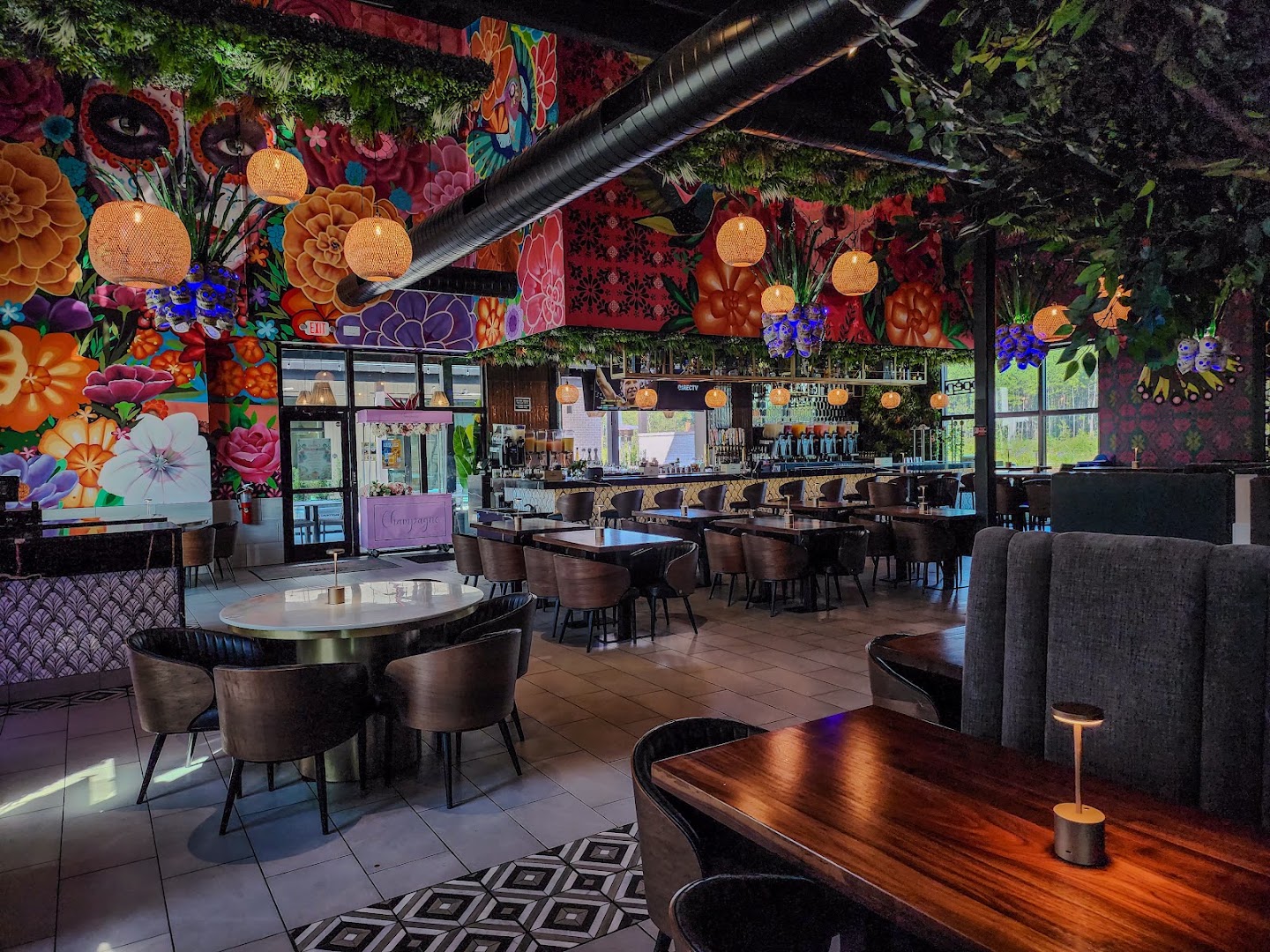 Catrina's Tacos and Tequila: high quality interior atmosphere shot