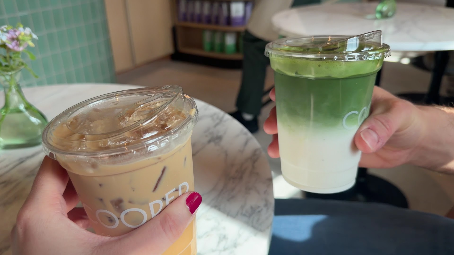 Cooper Coffee & Wine: appealing photo of cafe drinks