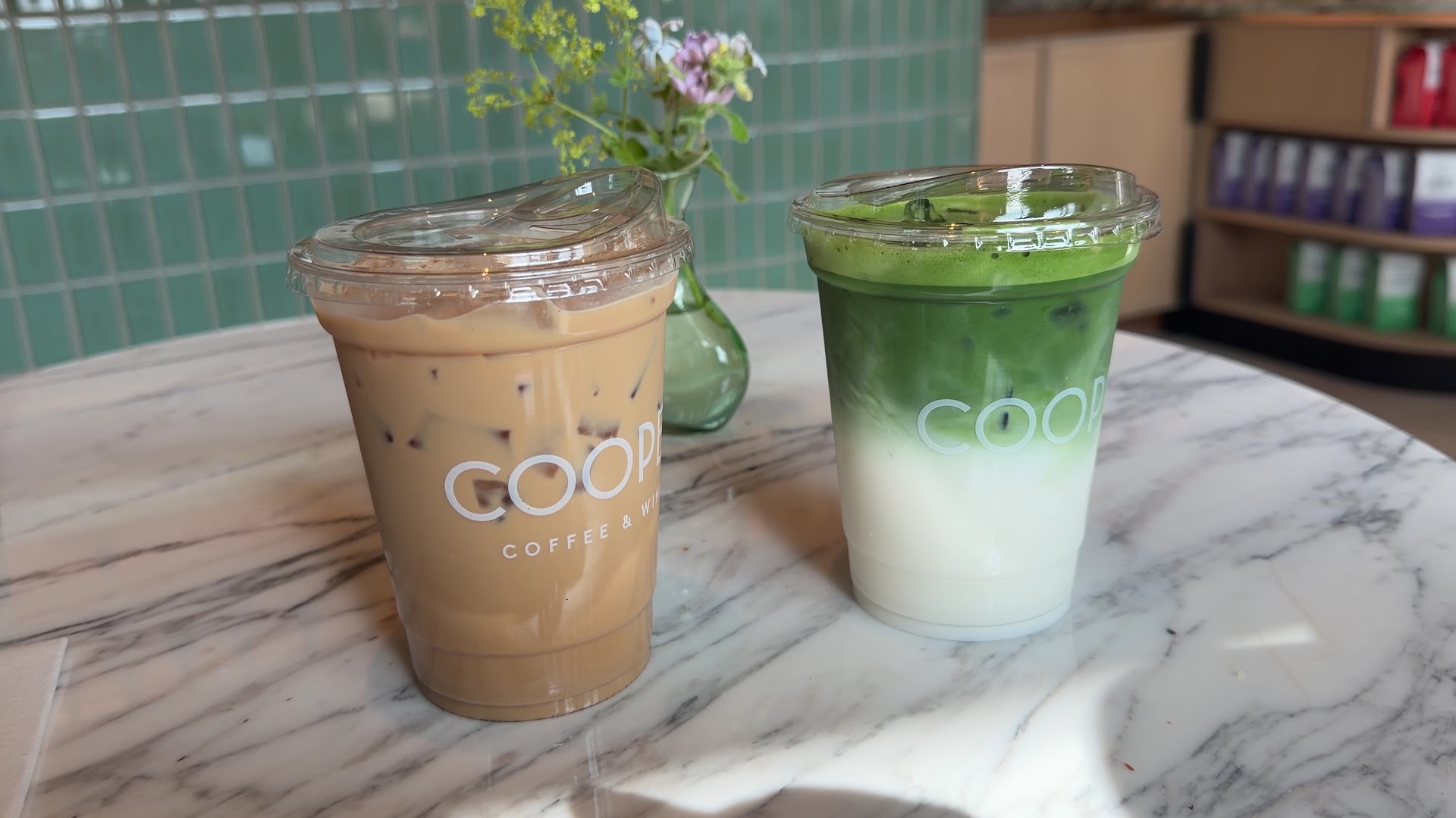 Cooper Coffee & Wine: appealing photo of cafe drinks