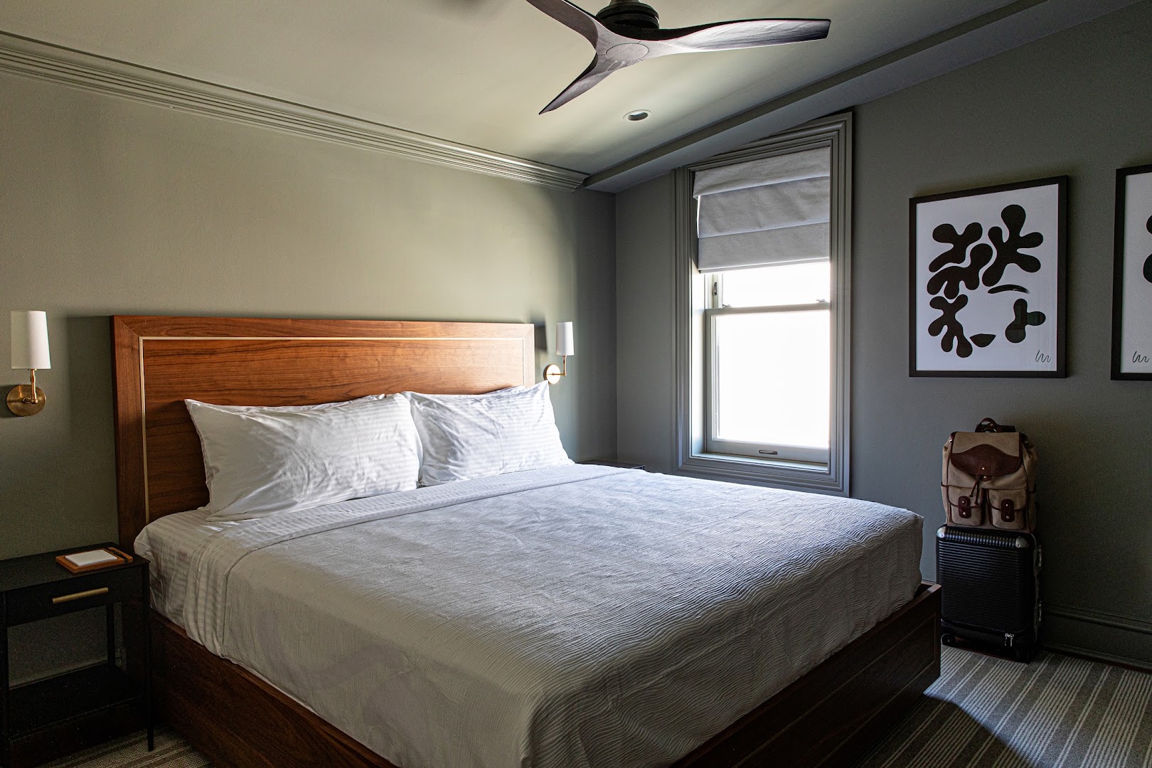 Hotel Richemont: professional hotel room interior shot