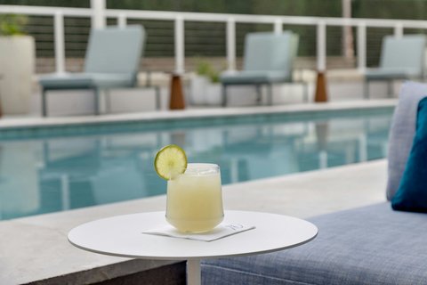 Live Oak Charleston: attractive pool and cocktail shot