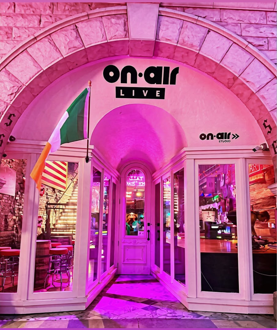 On Air: attractive, professional exterior venue photo