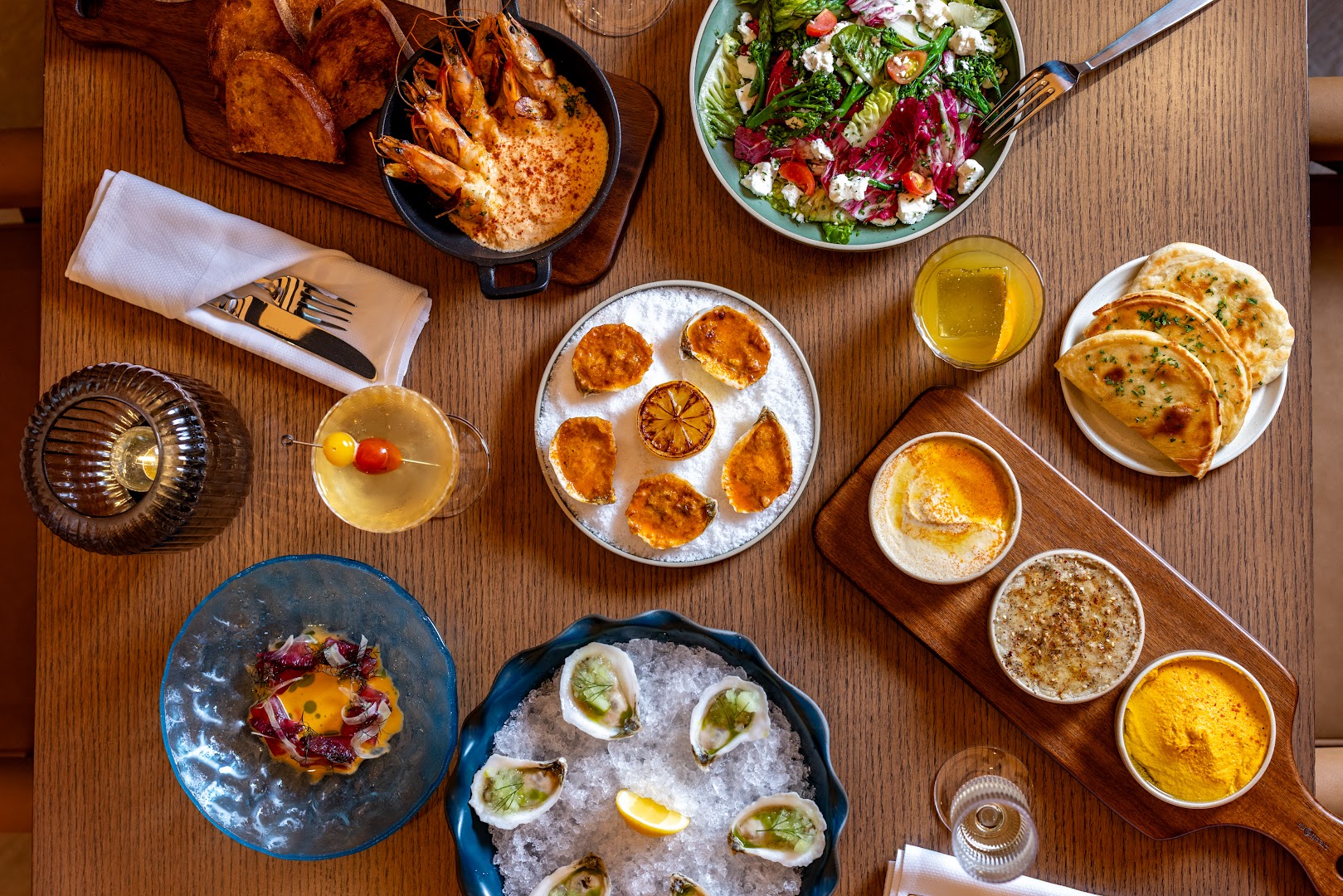 Terra: high quality, appetizing food spread