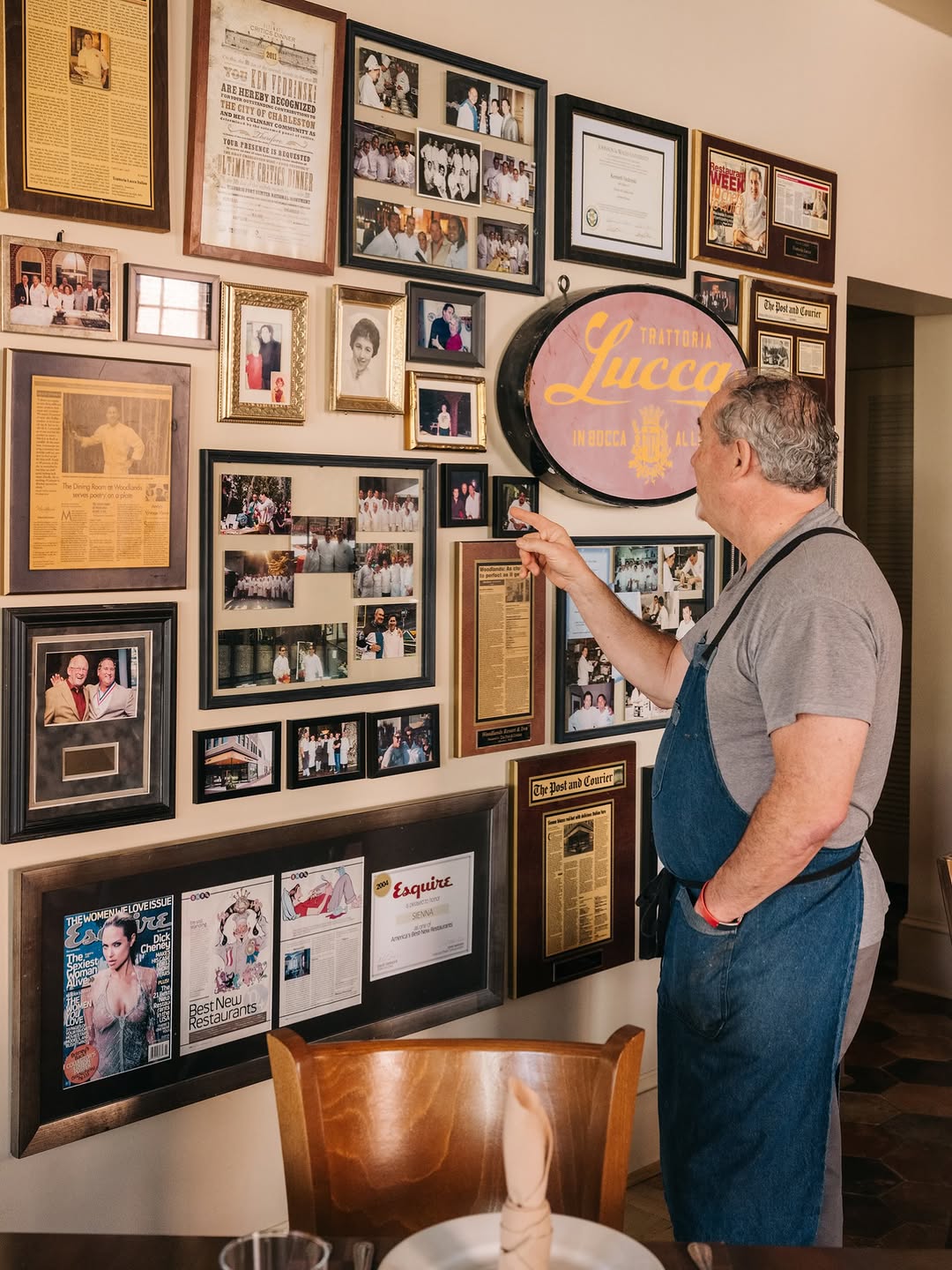 Volpe's: authentic atmosphere showing staff interaction