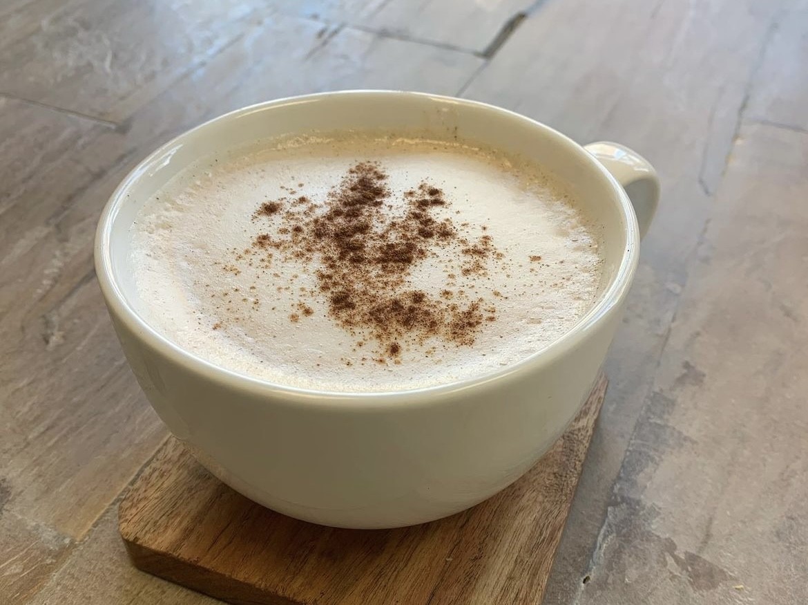 Terra Coffee: appetizing photo of coffee drink