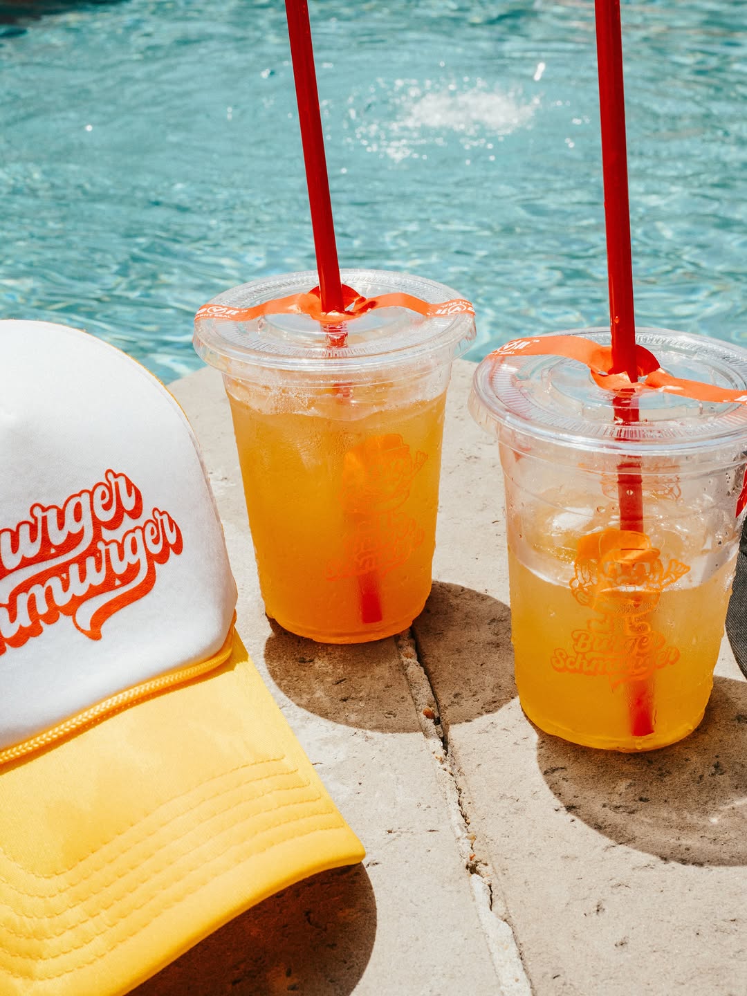 Burger Schmurger: appealing branded drinks and atmosphere