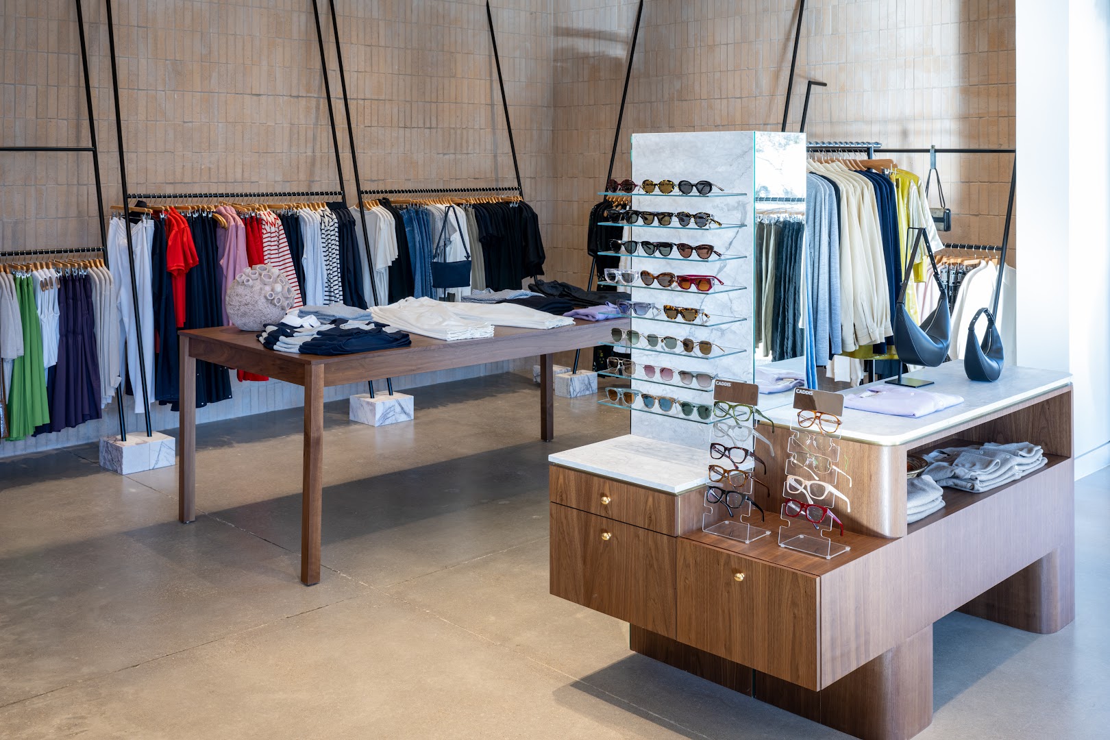 Kick Pleat: clear, professional shop interior photo