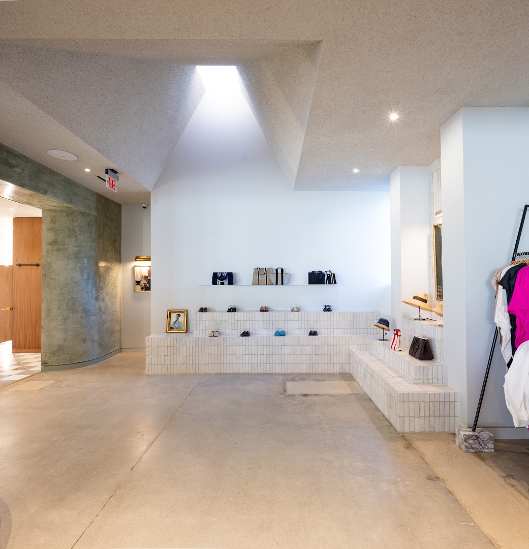 Kick Pleat: professional, clean, well-lit shop interior