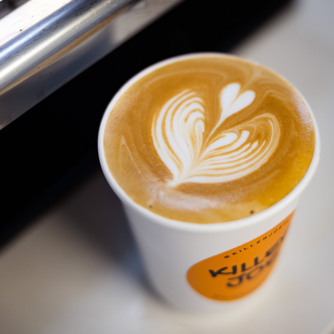 Killer Joe: high quality latte art photo