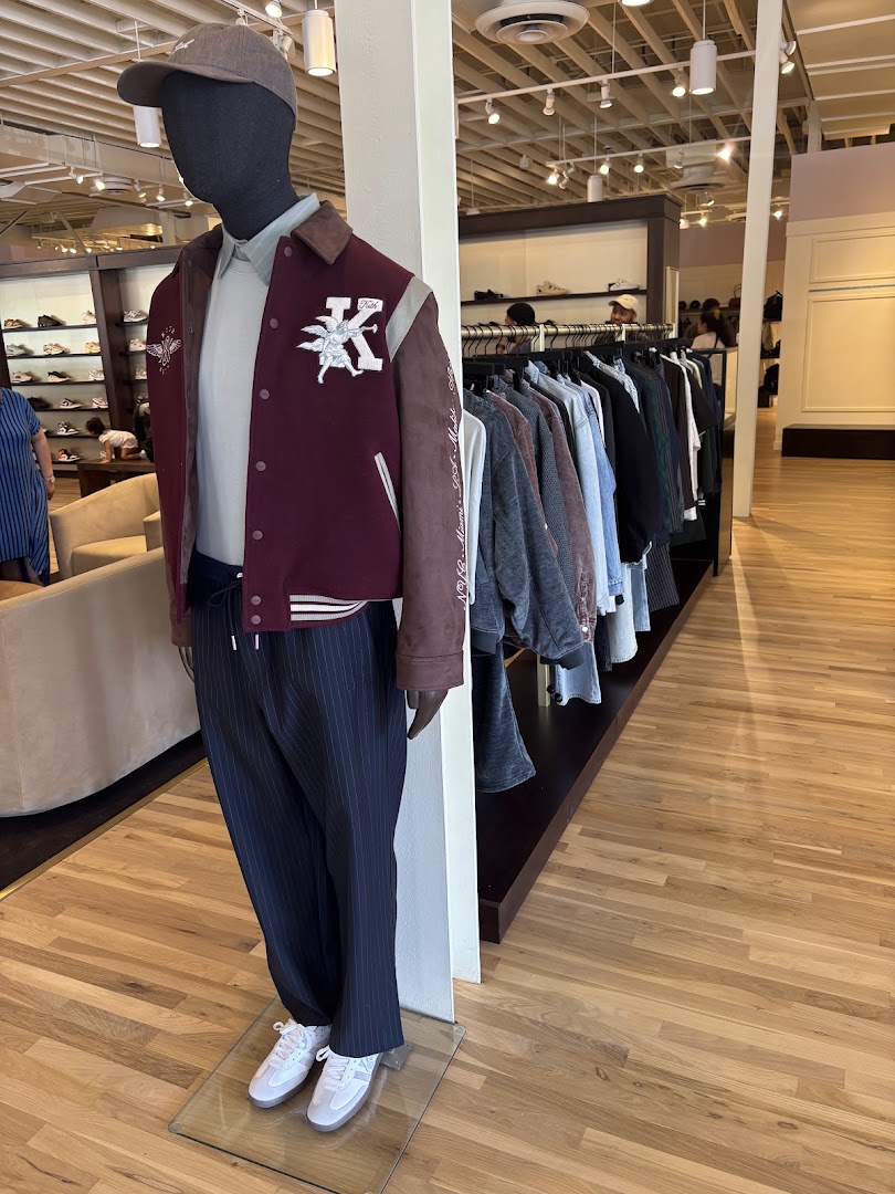Kith Dallas: clear display of shop merchandise