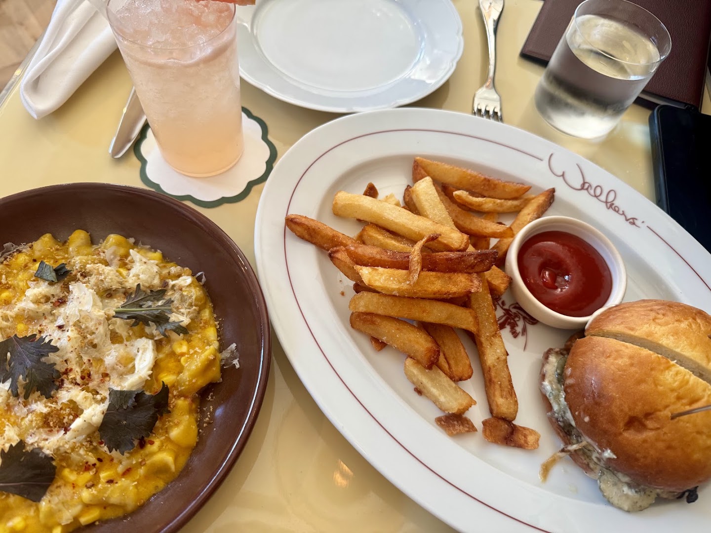 Walkers': appetizing food photo at venue