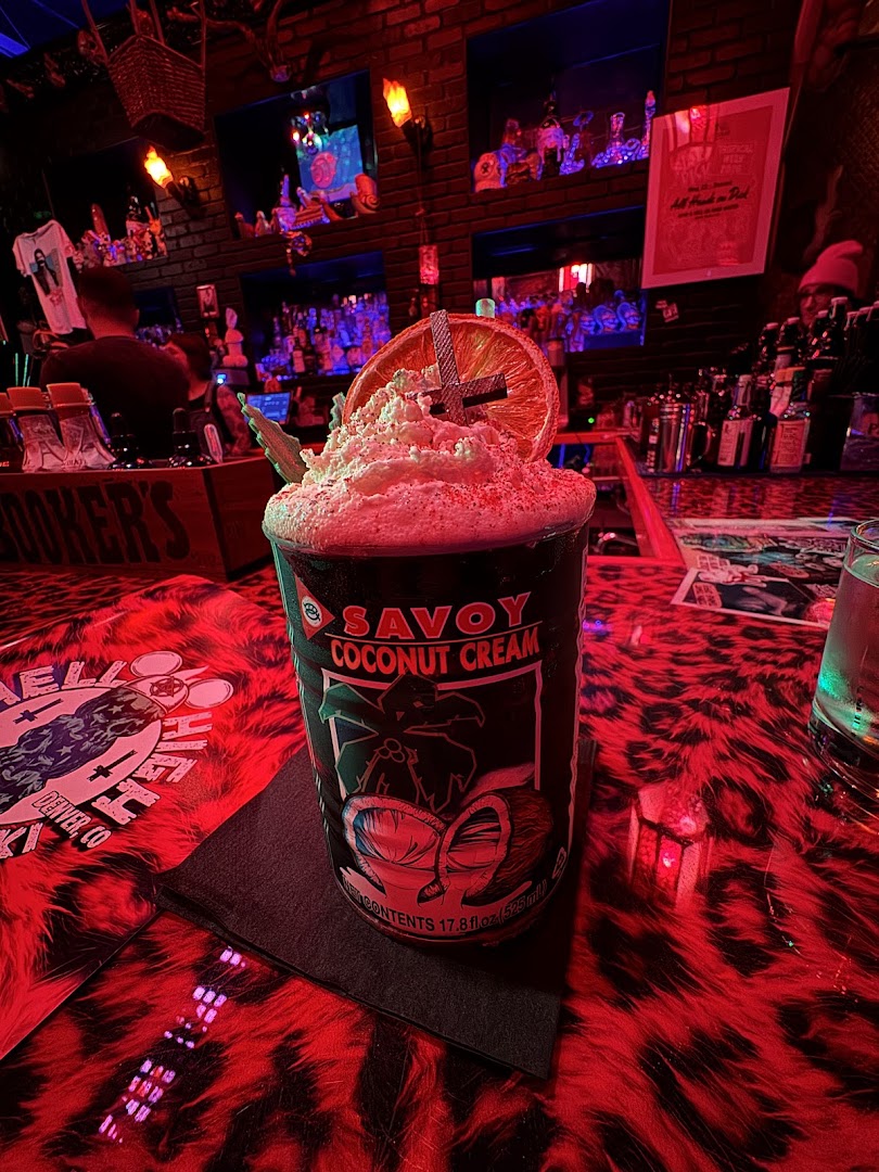 Hell or High Water Tiki: high quality, atmospheric cocktail shot