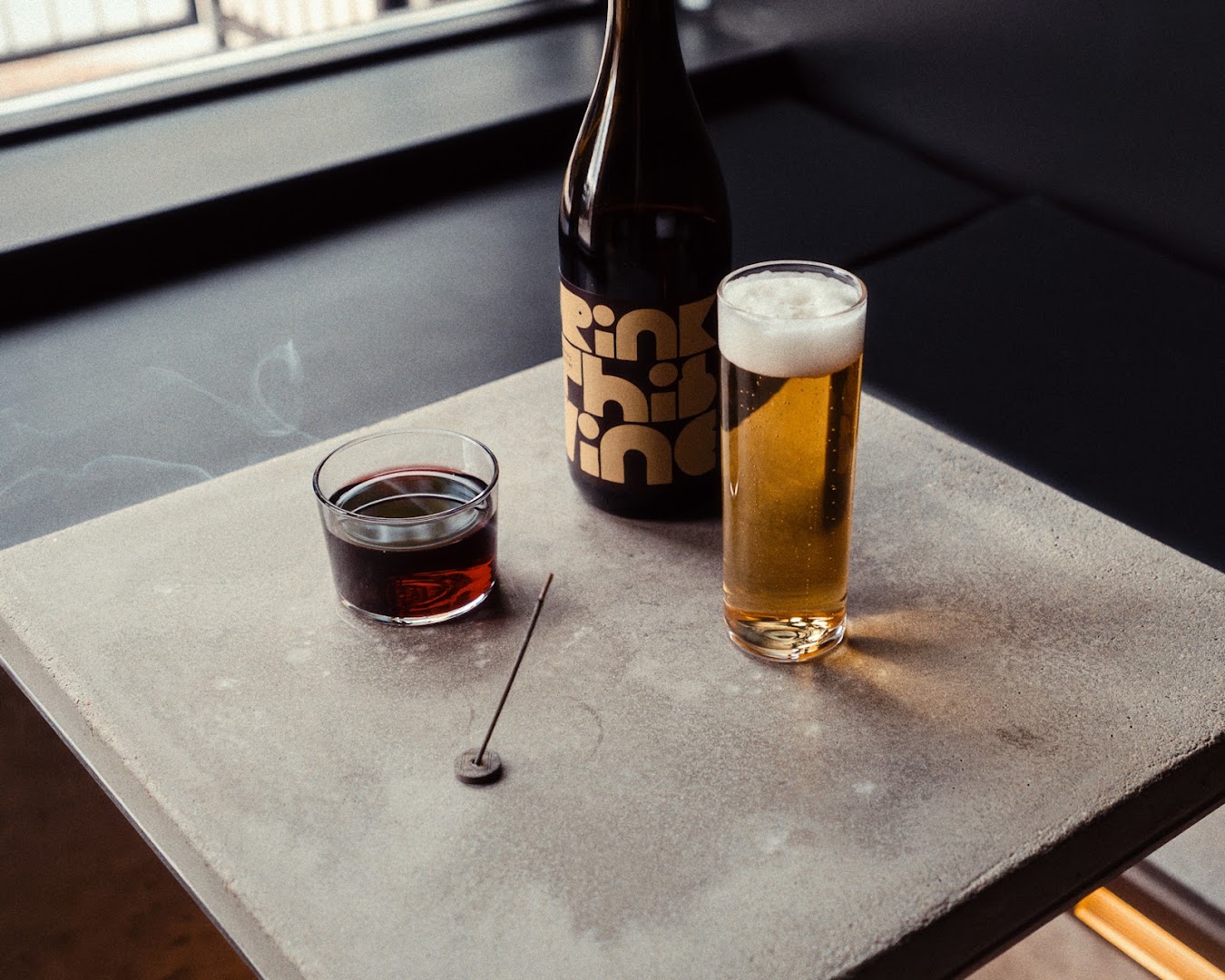 Pigeon: professional and aesthetic drink photography