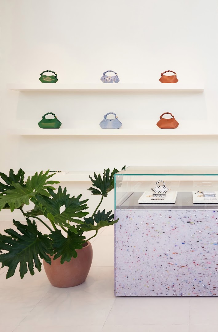 GANNI Ala Moana: clean professional product display photo