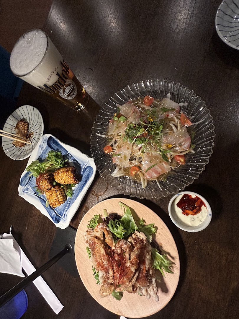 Izakaya Mitch's: appetizing food and drink presentation
