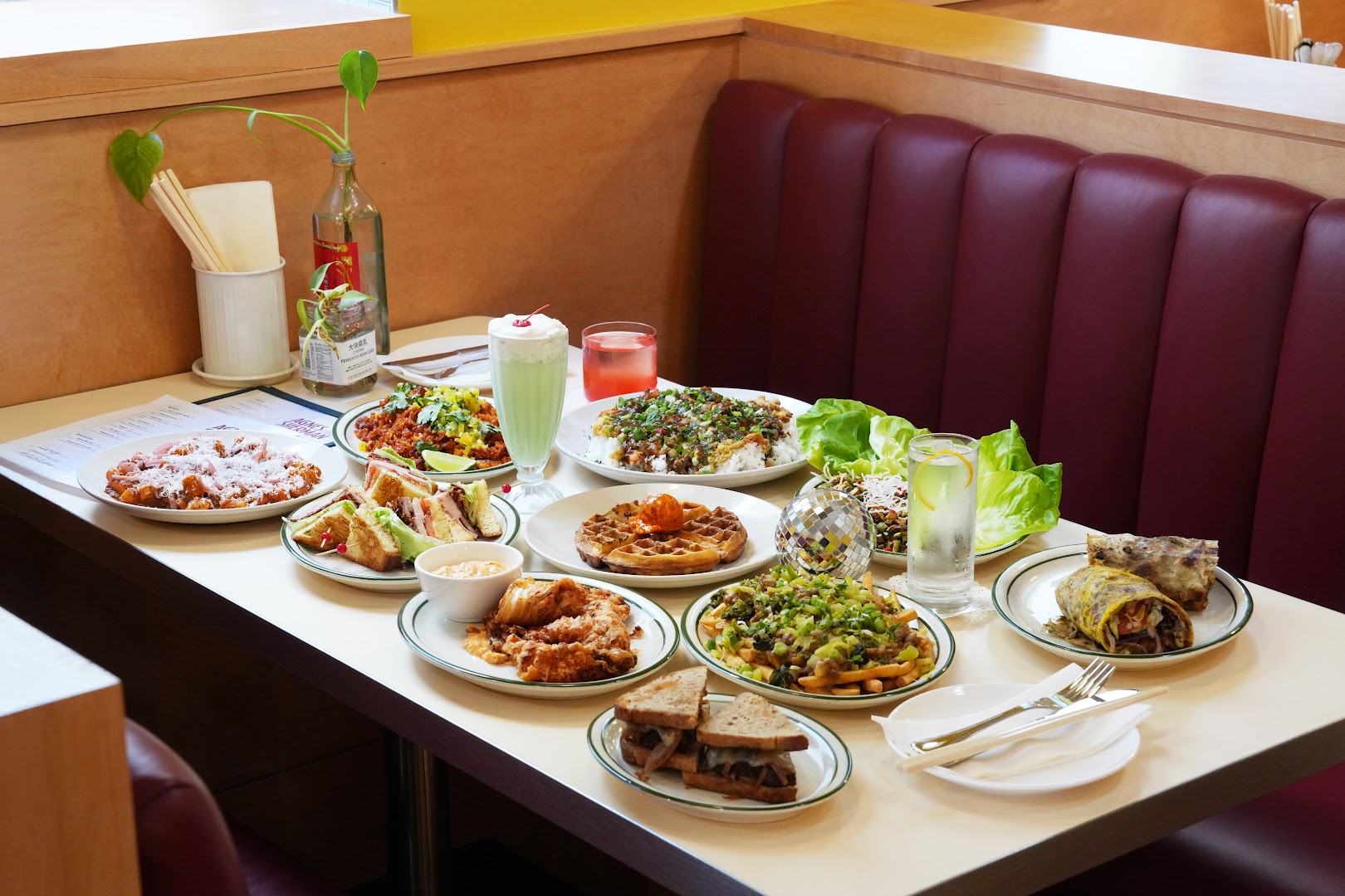 Agnes and Sherman: appetizing, high-quality food spread