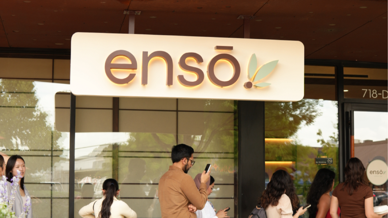 ensō matcha: clear shot of venue exterior