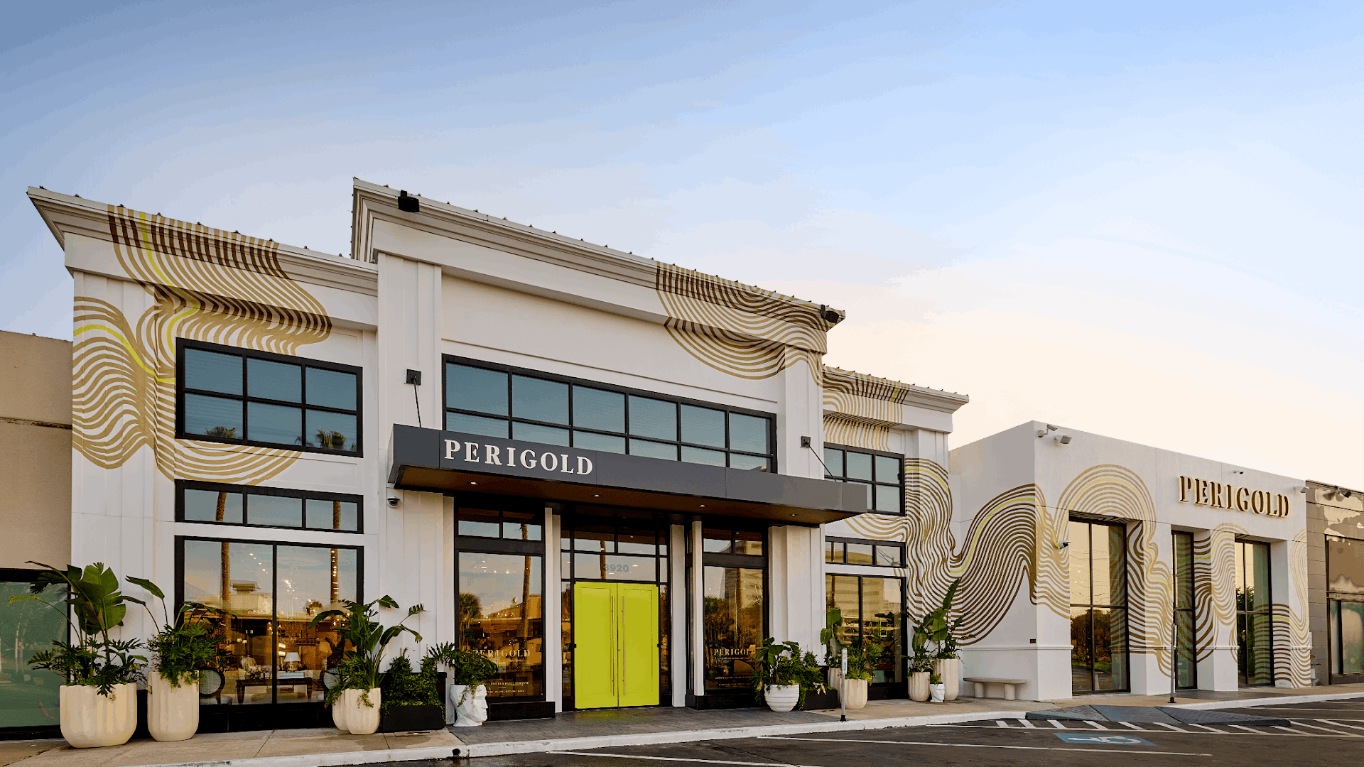Perigold: professional exterior shot of shop