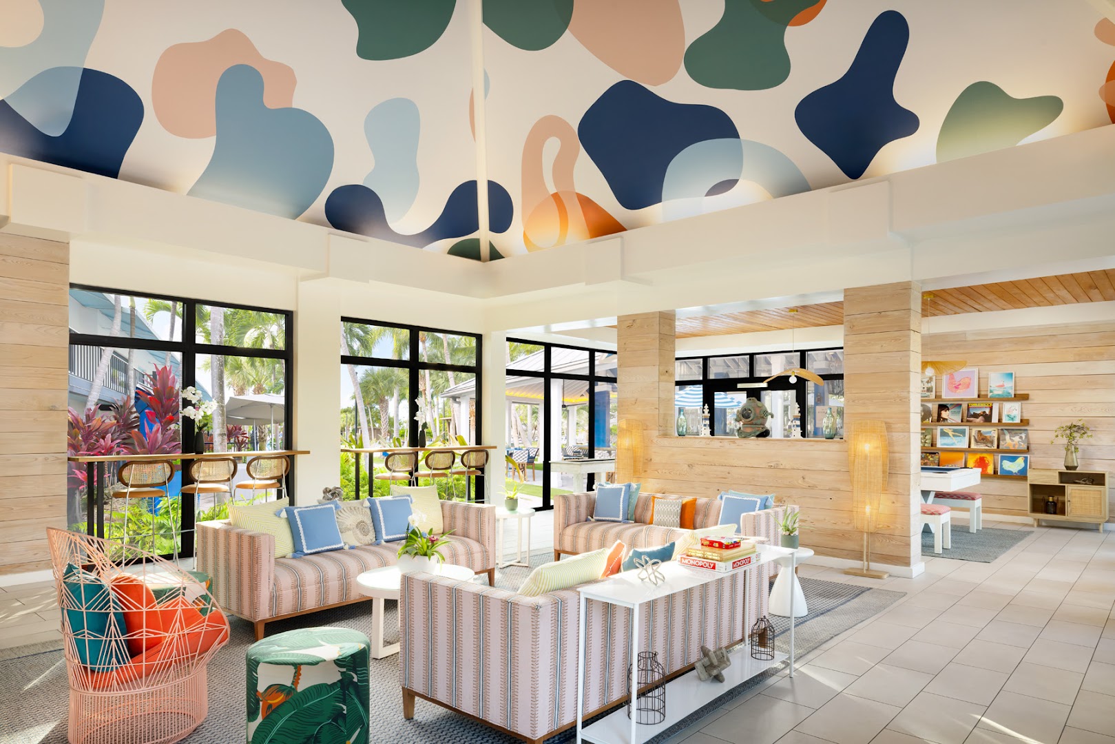 Blue Flamingo Resort: professional, high-quality hotel lobby photo