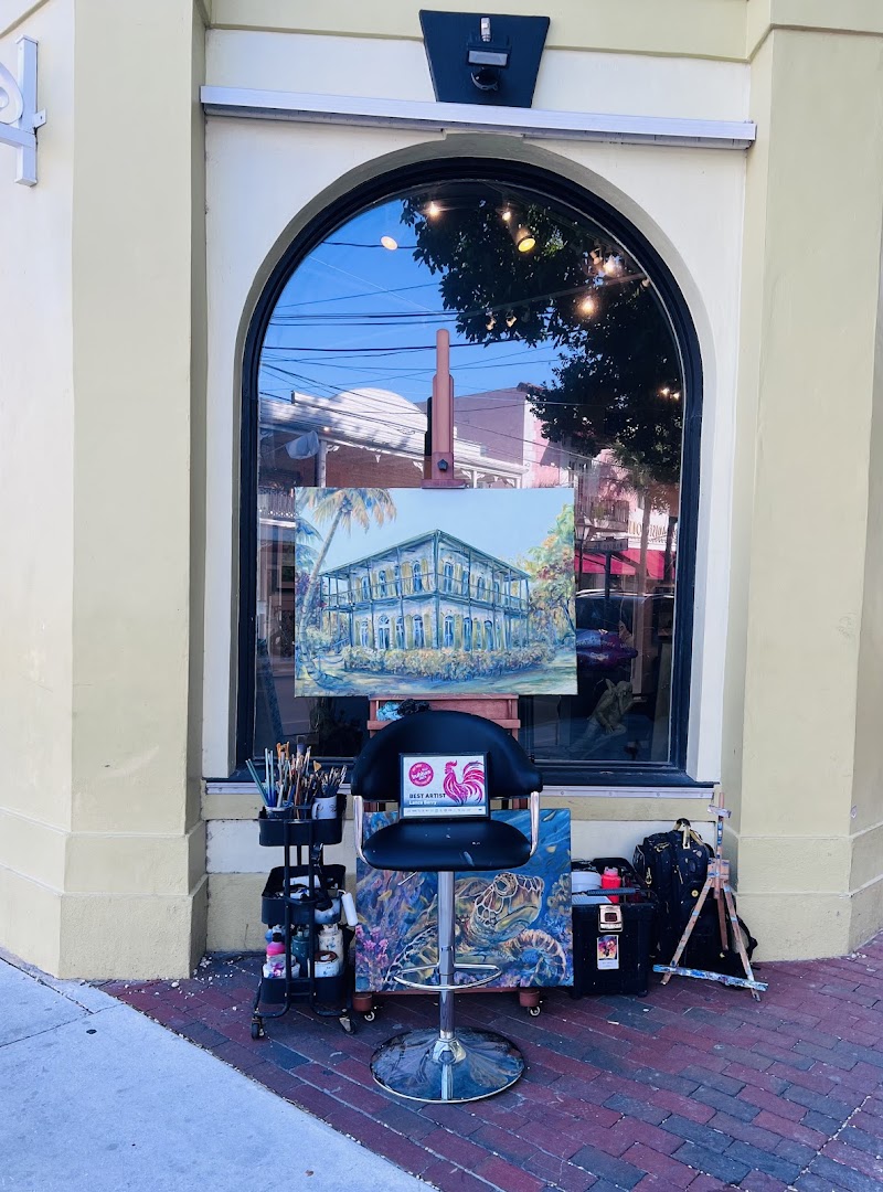 Monarch Fine Art: shop storefront and art