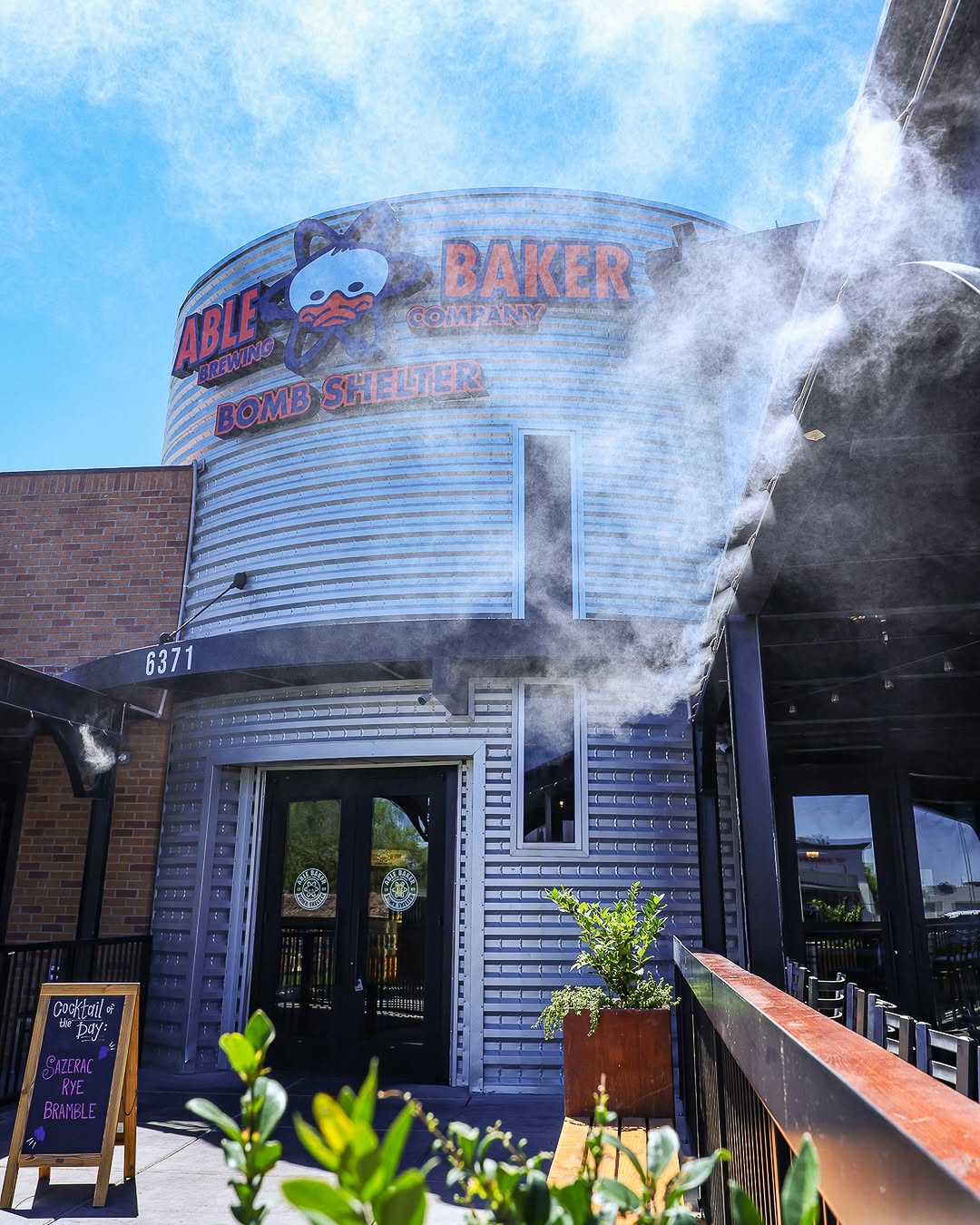 Able Baker Bomb Shelter: clear, professional exterior venue shot
