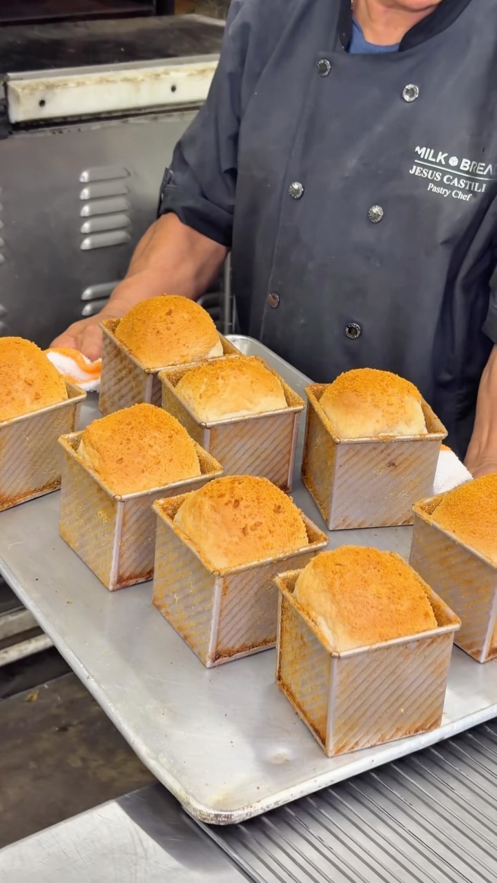 Milk Bread: professional photo of fresh products