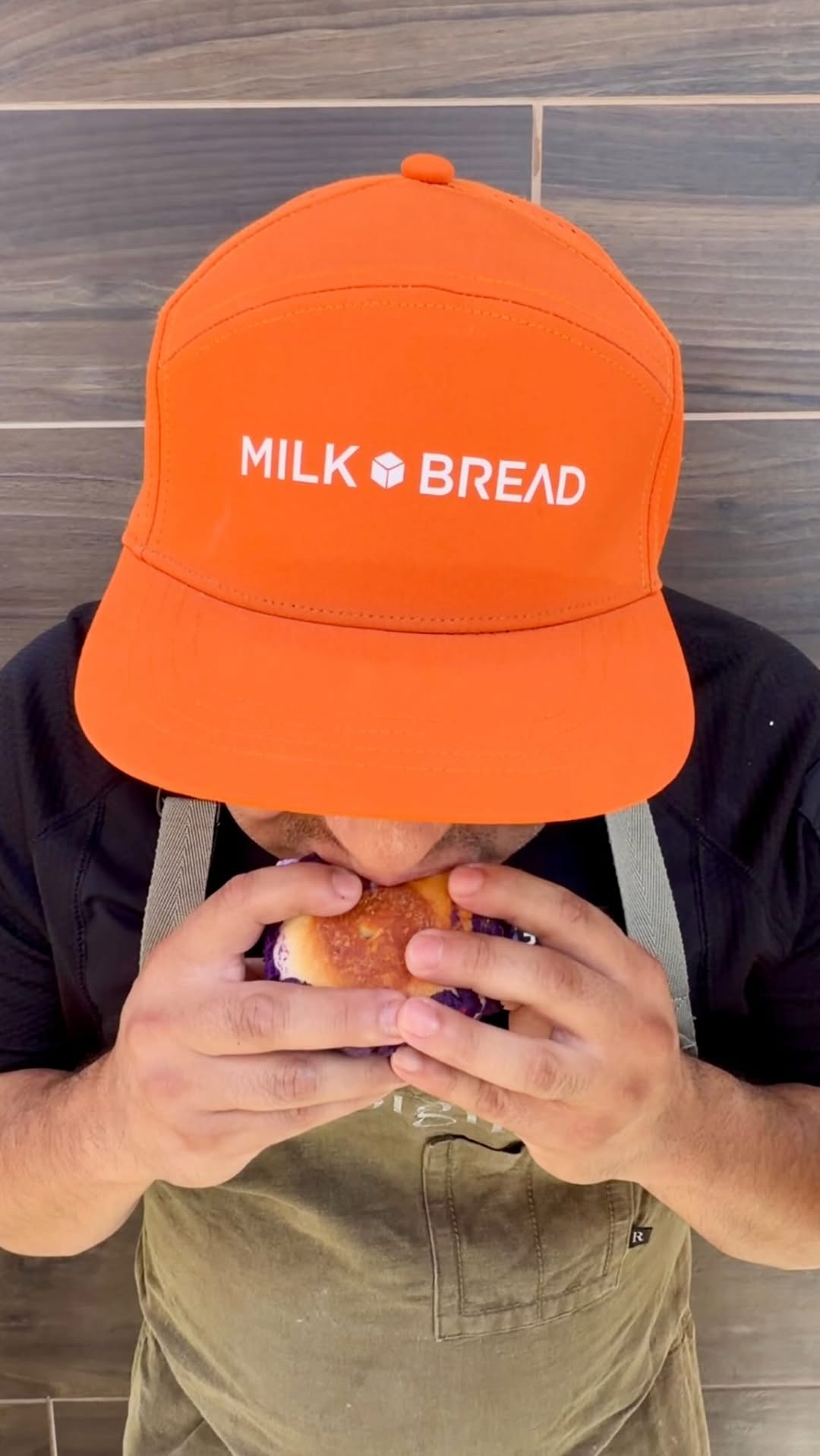 Milk Bread: staff enjoying the product