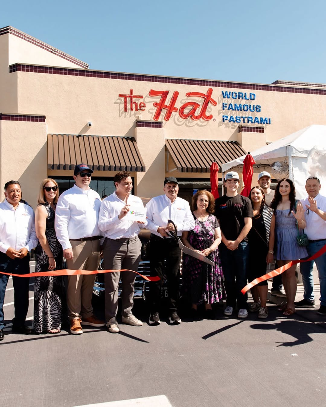The Hat: professional photo of restaurant staff