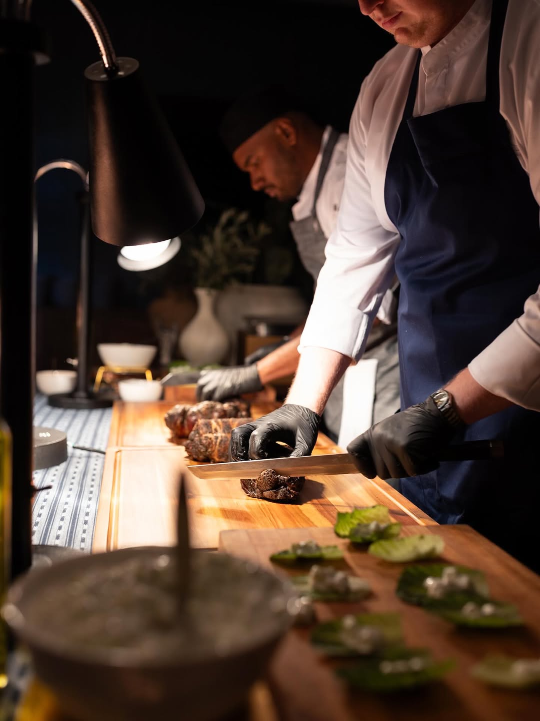 Zaytinya: professional shot of chefs cooking