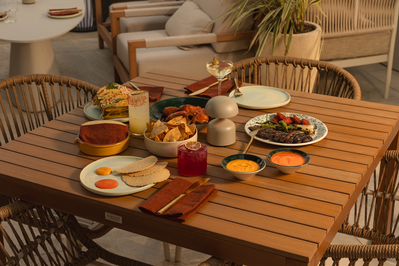 Üca Terraza: high quality, appetizing food spread