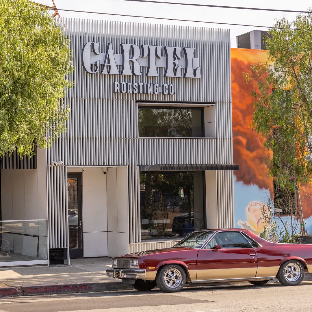 Cartel Roasting Co.: clear, professional exterior shot