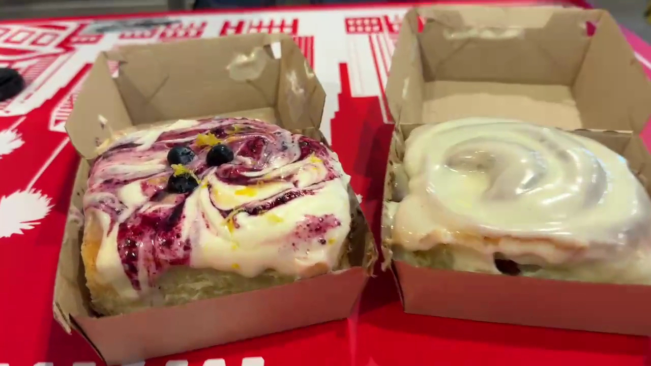 Cinnies: appetizing photo of food items