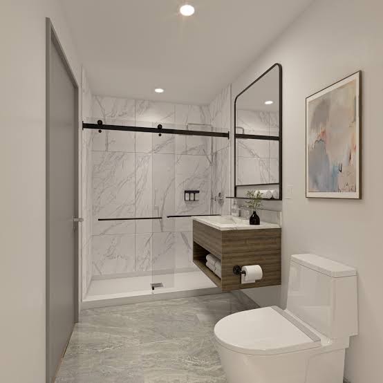 Kins Hotel: clean professional hotel bathroom photo