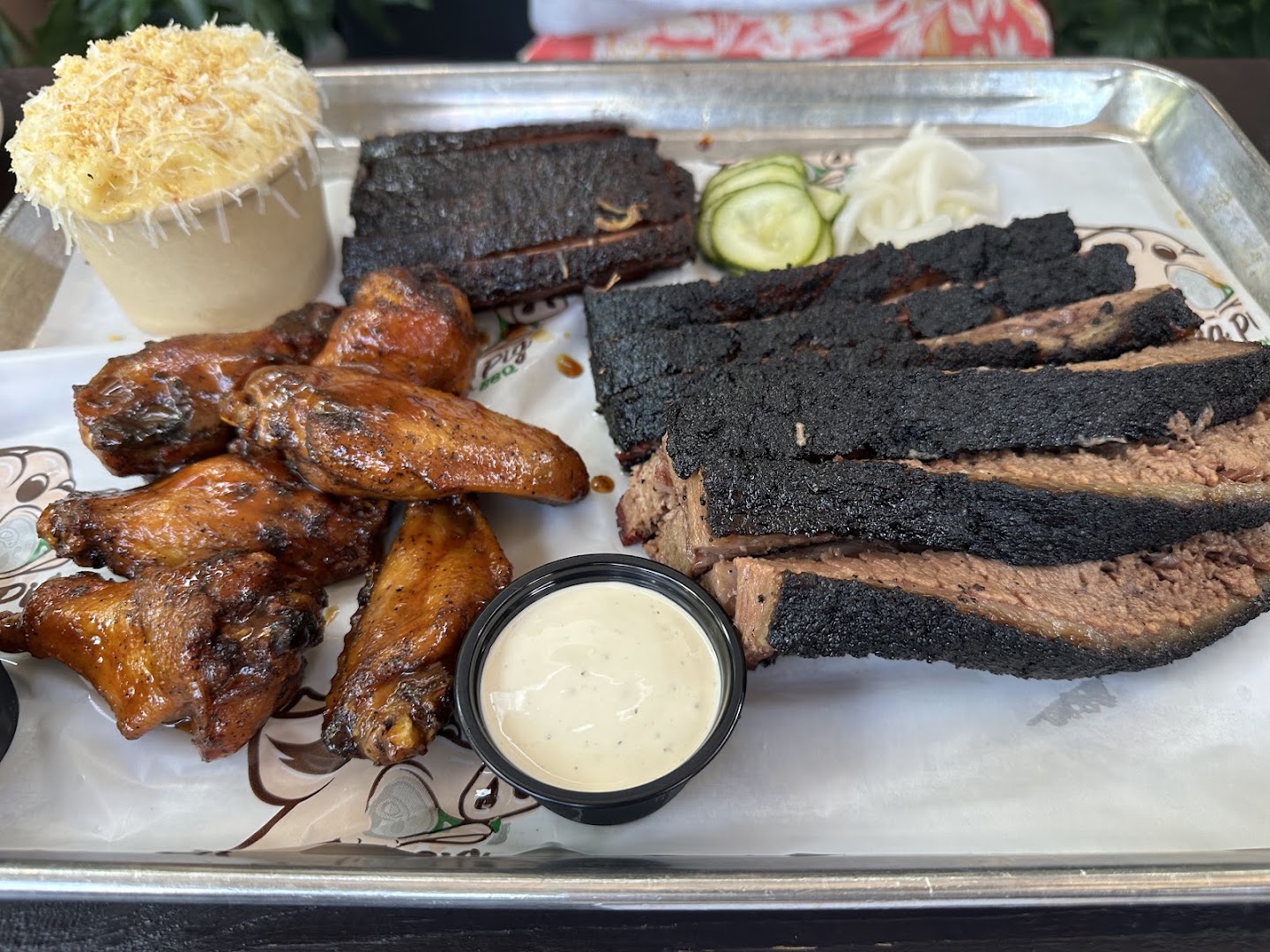 Drinking Pig BBQ: appetizing photo of restaurant food