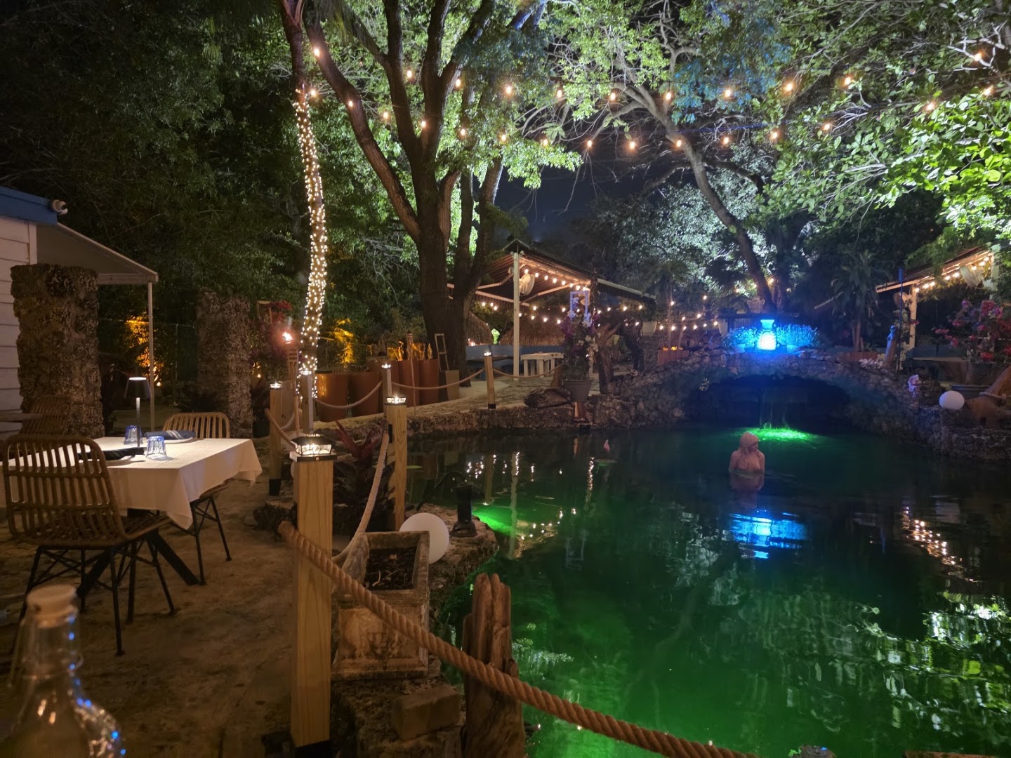 Eos Garden: beautiful atmospheric restaurant terrace photo