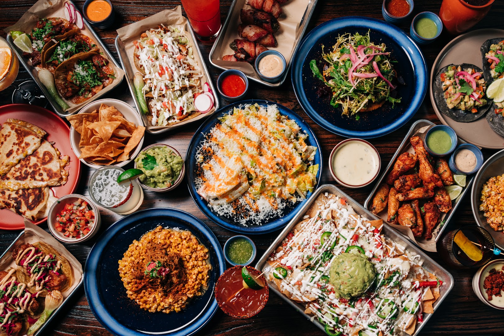 La Madre: high quality appetizing food spread