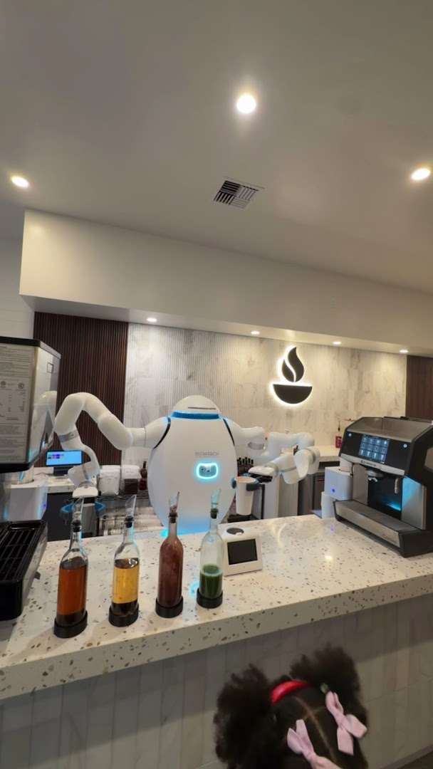 Kindled & Grounded: unique robot bartender service