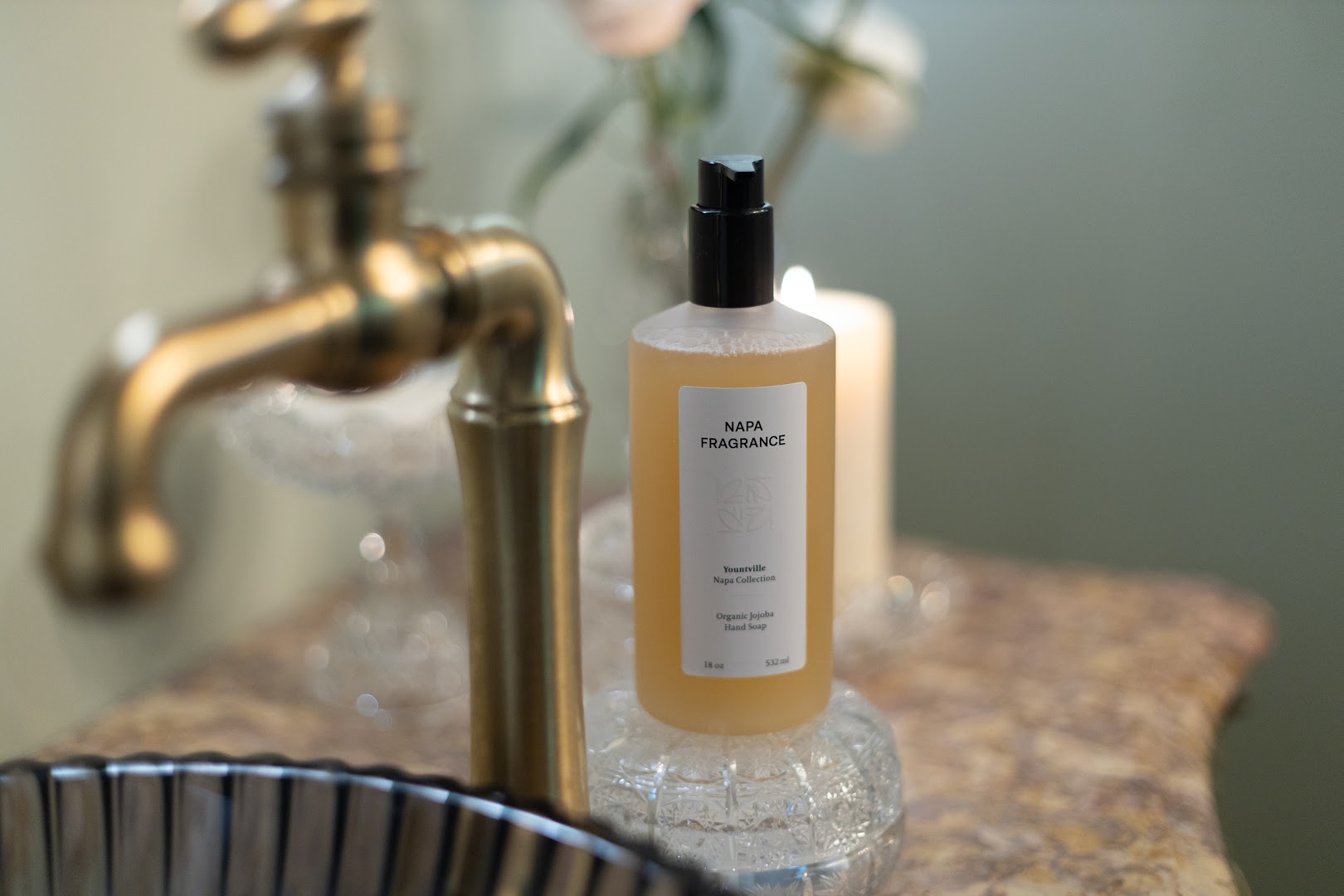 Napa Fragrance: professional product display photo