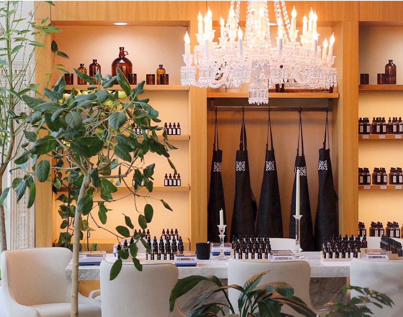 Napa Fragrance: professional, inviting shop interior display