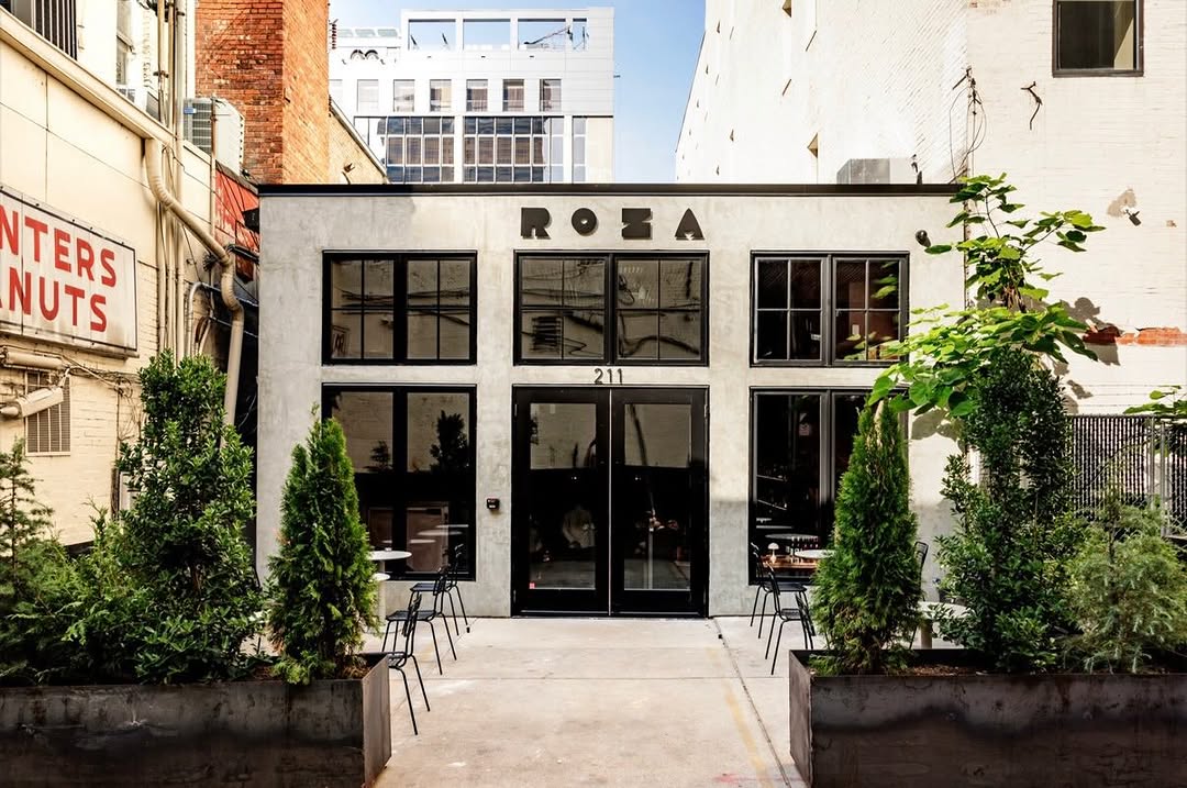 Bar Roza: professional exterior shot of venue