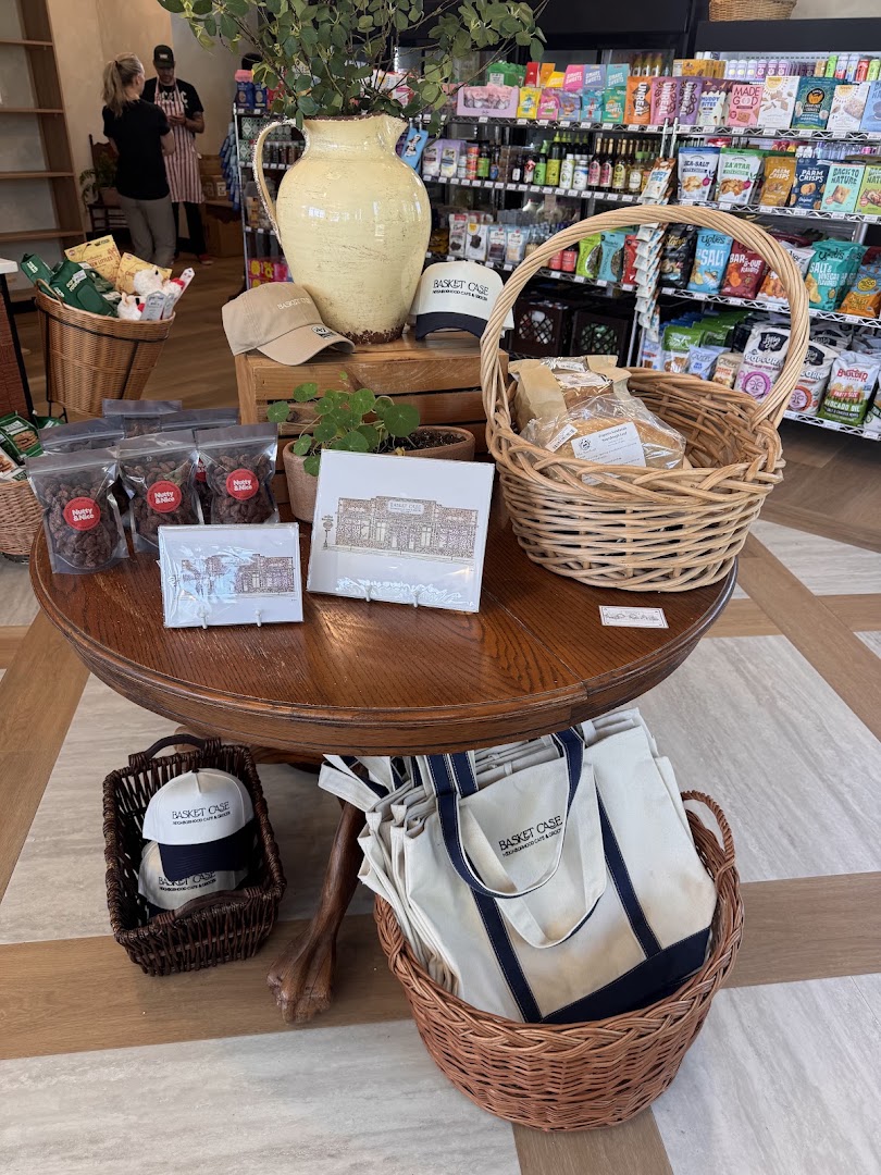 Basket Case Cafe & Grocer: clear display of shop products