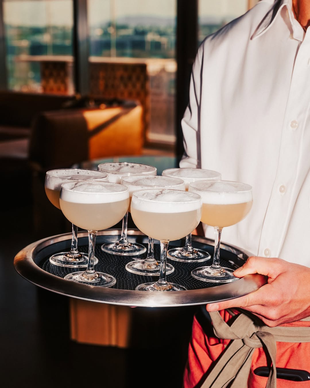 Butterfly: professional photo of served drinks